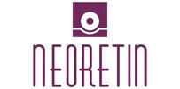 A purple logo for the geometric company.